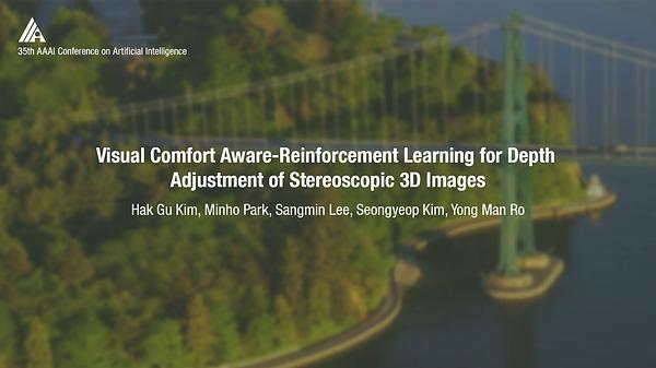 Visual Comfort Aware-Reinforcement Learning for Depth Adjustment of Stereoscopic 3D Images