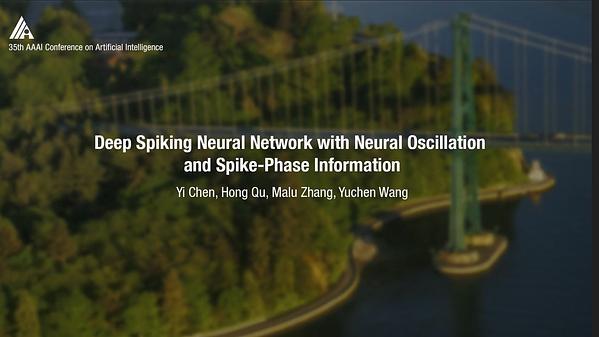 Deep Spiking Neural Network with Neural Oscillation and Spike-Phase information