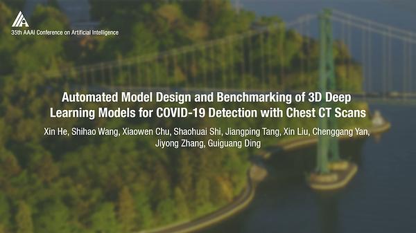 Automated Model Design and Benchmarking of Deep Learning Models for COVID-19 Detection with Chest CT Scans