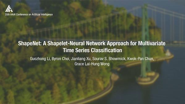 ShapeNet: A Shapelet-Neural Network Approach for Multivariate Time Series Classification