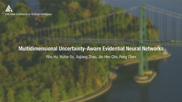 Multidimensional Uncertainty-Aware Evidential Neural Networks