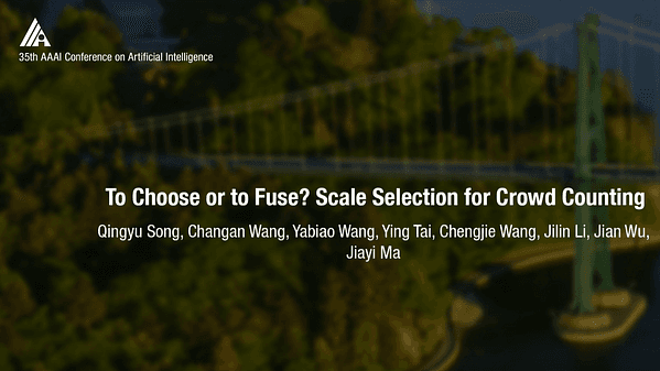 To Choose or To Fuse? Scale Selection for Crowd Counting