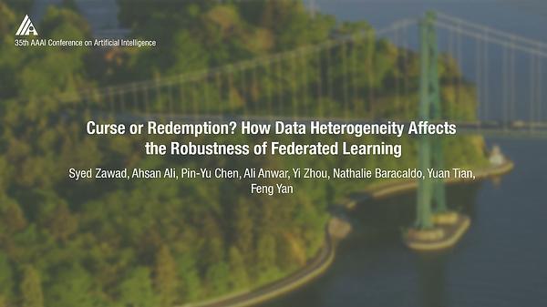 Curse or Redemption? How Data Heterogeneity Affects the Robustness of Federated Learning
