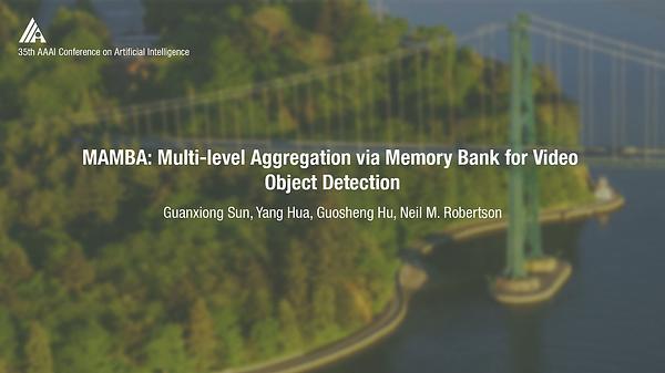 MAMBA: Multi-level Aggregation via Memory Bank for Video Object Detection