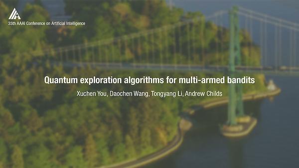 Quantum Exploration Algorithms for Multi-Armed Bandits