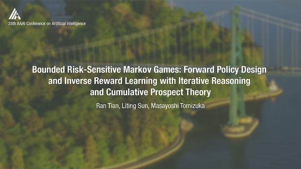 Bounded Risk-Sensitive Markov Games: Forward Policy Design and Inverse Reward Learning with Iterative Reasoning and Cumulative Prospect Theory