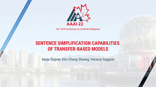 Sentence Simplification Capabilities of Transfer-Based Models