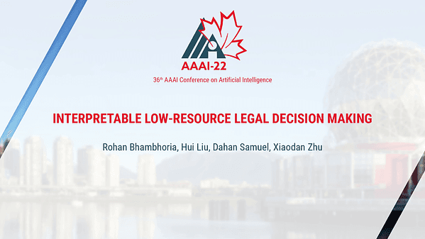 Interpretable Low-Resource Legal Decision Making