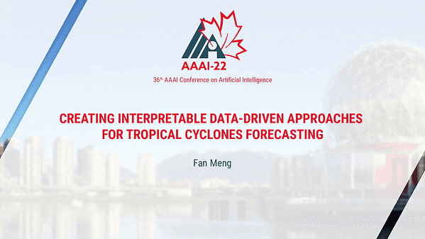 Creating Interpretable Data-Driven Approaches for Tropical Cyclones Forecasting