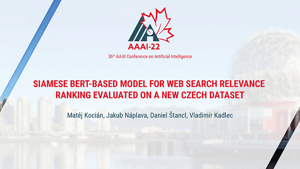 Siamese BERT-Based Model for Web Search Relevance Ranking Evaluated on a New Czech Dataset