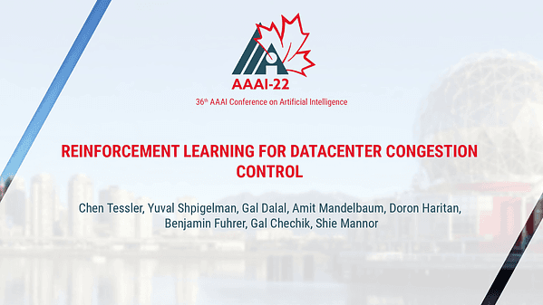 Reinforcement Learning for Datacenter Congestion Control