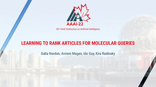 Learning to Rank Articles for Molecular Queries