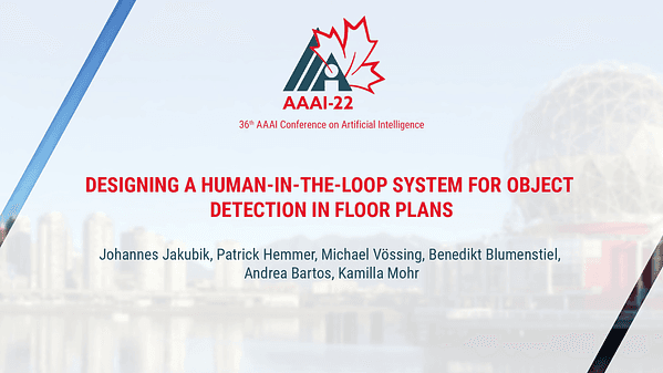 Designing a Human-in-the-Loop System for Object Detection in Floor Plans