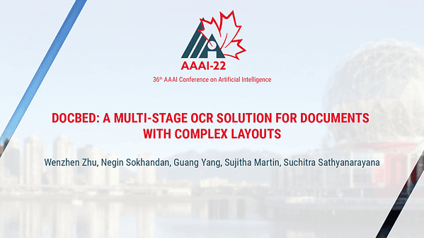 DocBed: A Multi-Stage OCR Solution for Documents with Complex Layouts