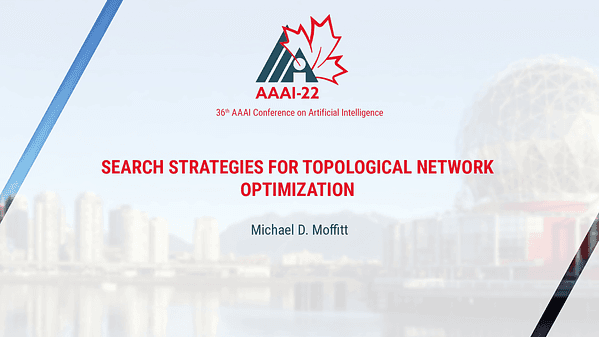 Search Strategies for Topological Network Optimization
