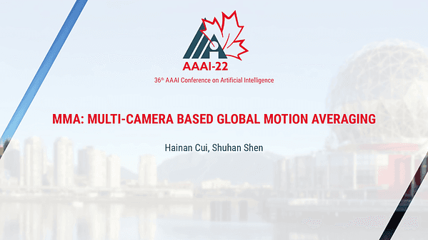 MMA: Multi-Camera Based Global Motion Averaging