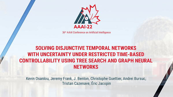 Solving Disjunctive Temporal Networks with Uncertainty under Restricted Time-Based Controllability Using Tree Search and Graph Neural Networks