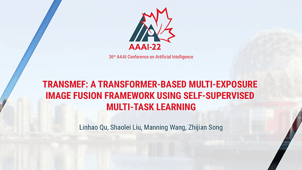 TransMEF: A Transformer-Based Multi-Exposure Image Fusion Framework Using Self-Supervised Multi-Task Learning
