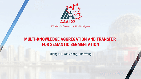 Multi-Knowledge Aggregation and Transfer for Semantic Segmentation