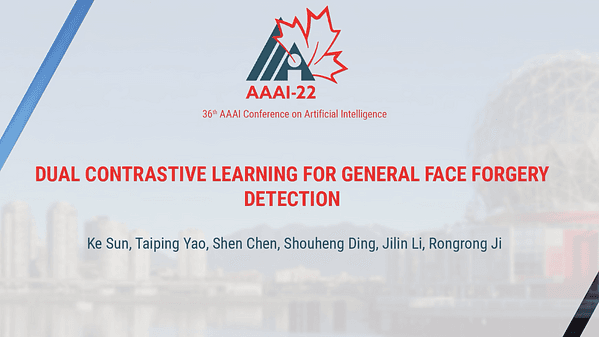 Dual Contrastive Learning for General Face Forgery Detection