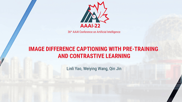 Image Difference Captioning with Pre-Training and Contrastive Learning