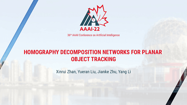Homography Decomposition Networks for Planar Object Tracking