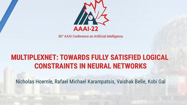 MultiplexNet: Towards Fully Satisfied Logical Constraints in Neural Networks