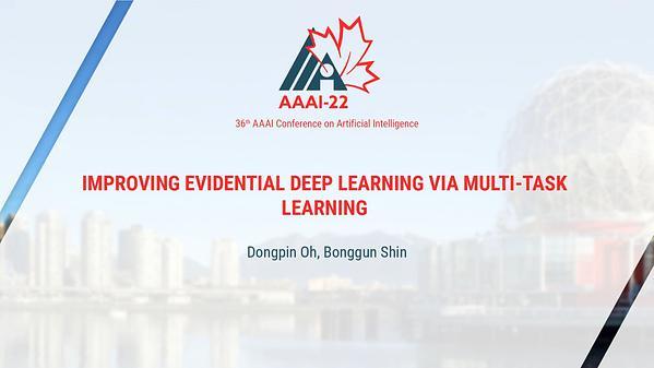 Improving Evidential Deep Learning via Multi-Task Learning