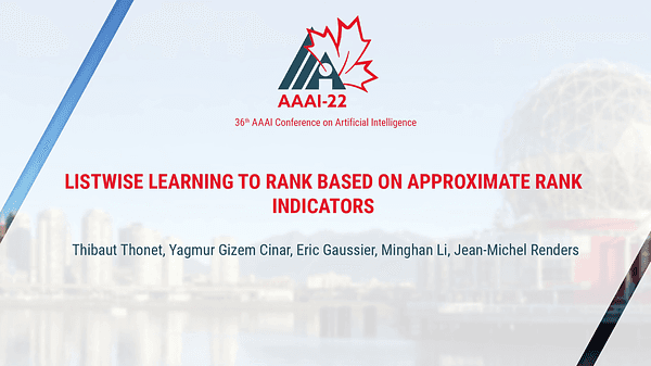 Listwise Learning to Rank Based on Approximate Rank Indicators