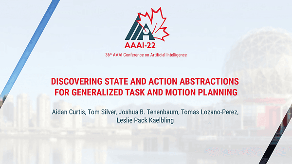 Discovering State and Action Abstractions for Generalized Task and Motion Planning