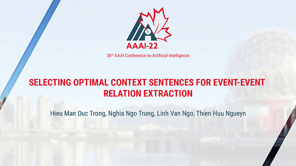 Selecting Optimal Context Sentences for Event-Event Relation Extraction