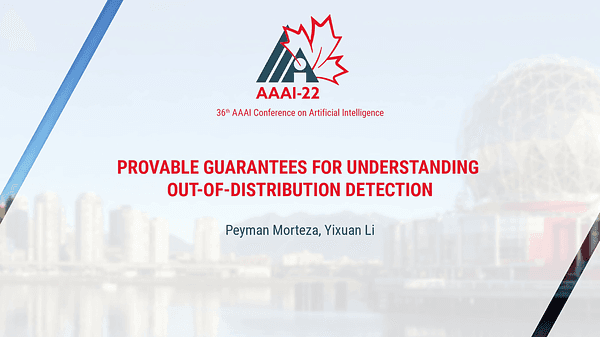 Provable Guarantees for Understanding Out-of-distribution Detection