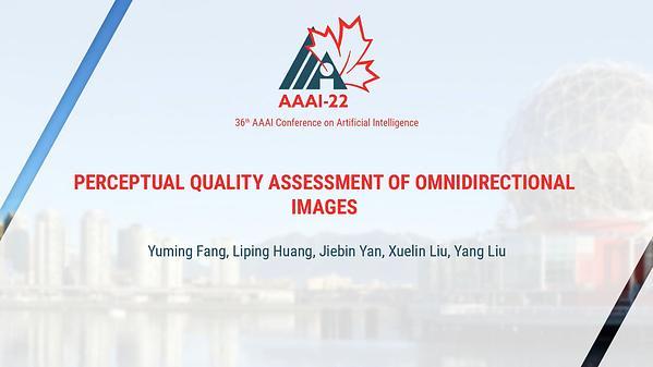 Perceptual Quality Assessment of Omnidirectional Images