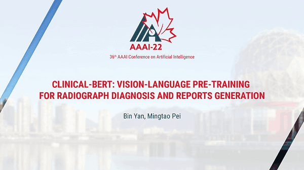 Clinical-BERT: Vision-Language Pre-Training for Radiograph Diagnosis and Reports Generation