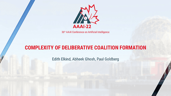 Complexity of Deliberative Coalition Formation