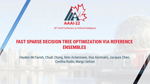 Fast Sparse Decision Tree Optimization via Reference Ensembles