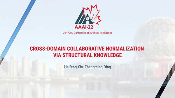 Cross-Domain Collaborative Normalization via Structural Knowledge