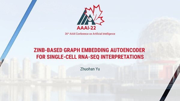 ZINB-Based Graph Embedding Autoencoder for Single-Cell RNA-Seq Interpretations