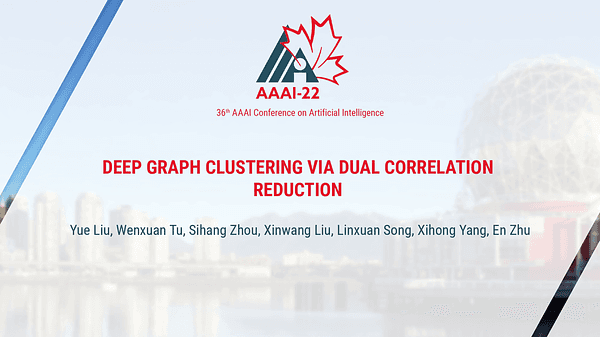 Deep Graph Clustering via Dual Correlation Reduction