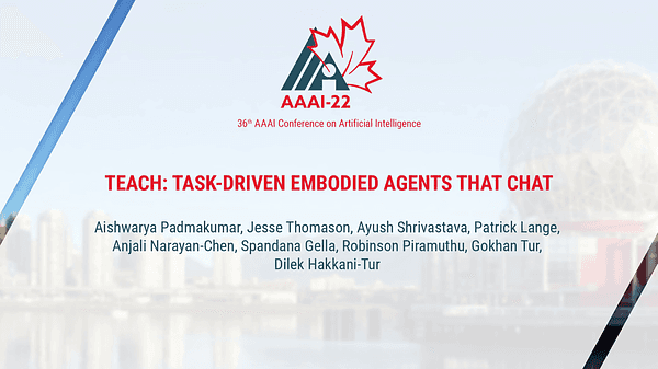 TEACh: Task-Driven Embodied Agents that Chat