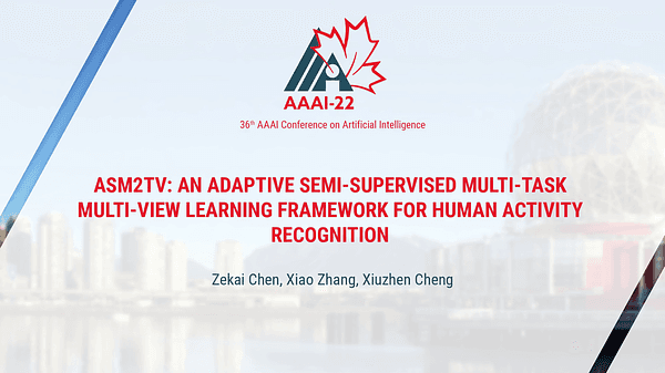 ASM2TV: An Adaptive Semi-Supervised Multi-Task Multi-View Learning Framework for Human Activity Recognition