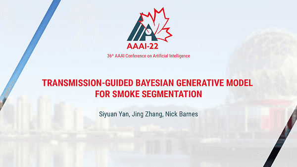 Transmission-Guided Bayesian Generative Model for Smoke Segmentation