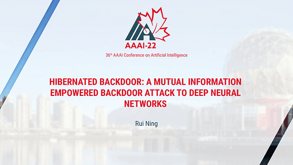 Hibernated Backdoor: A Mutual Information Empowered Backdoor Attack to Deep Neural Networks