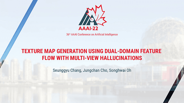 Texture Generation Using Dual-Domain Feature Flow with Multi-View Hallucinations