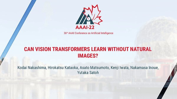 Can Vision Transformers Learn without Natural Images?