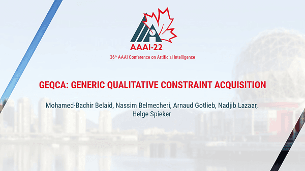 GEQCA: Generic Qualitative Constraint Acquisition