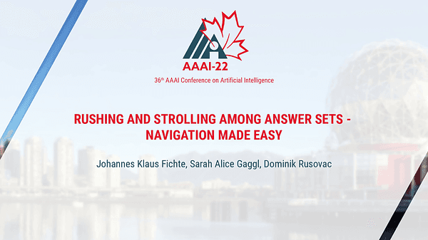 Rushing and Strolling among Answer Sets - Navigation Made Easy