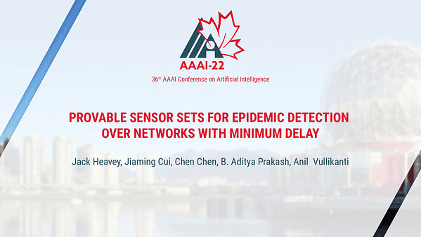 Provable Sensor Sets for Epidemic Detection over Networks with Minimum Delay