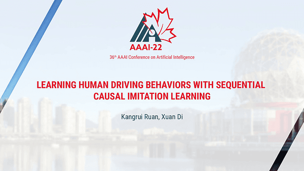 Learning Human Driving Behaviors with Sequential Causal Imitation Learning