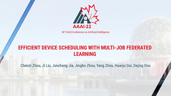 Efficient Device Scheduling with Multi-Job Federated Learning